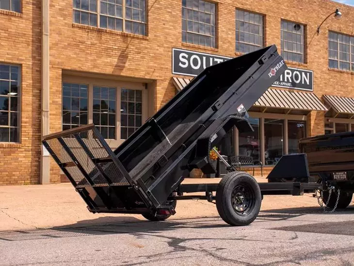 Norstar 5x10 3.5K Utility Dump Trailer - DUB (Iron Bull)