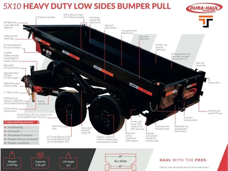 new Dump Trailers Dura-Haul  for sale, in Moses Lake, WA Thumbnail 6