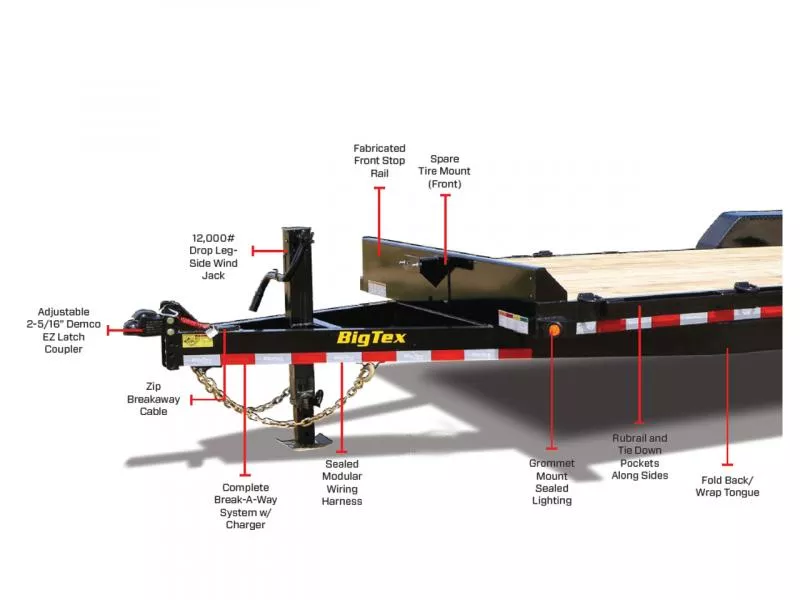 new Equipment / Flatbed Trailers Big Tex Trailers  for sale, in Mount Vernon, WA Thumbnail 3