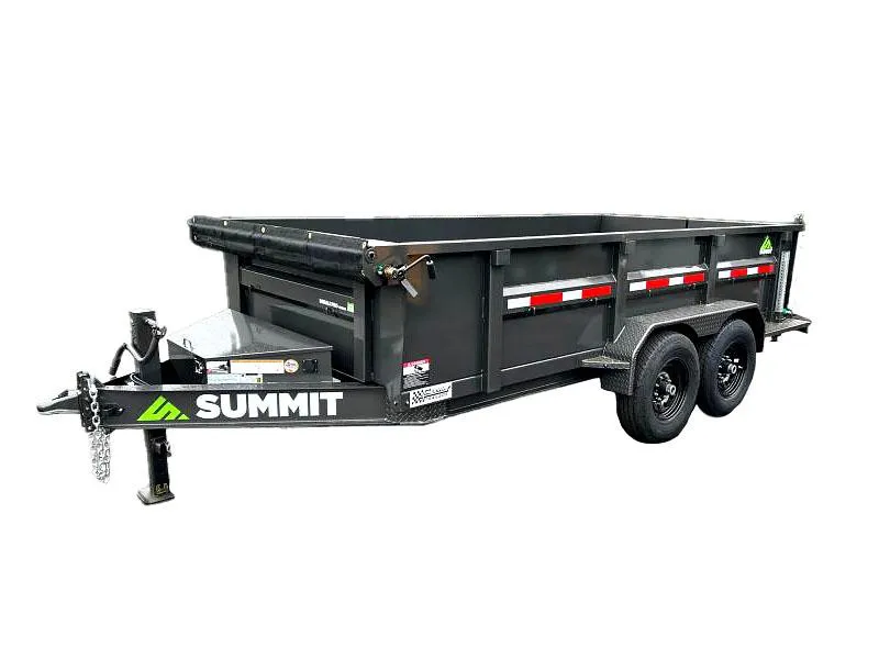 Summit 7x14 14K Dump Trailer Denali Pro