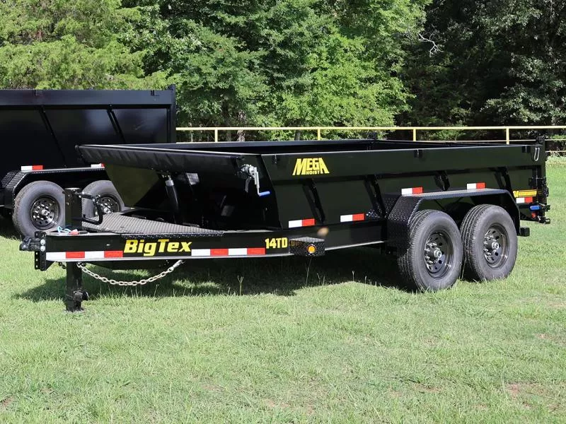 Big Tex 7x14 14K Telescopic Dump Trailer 14TD