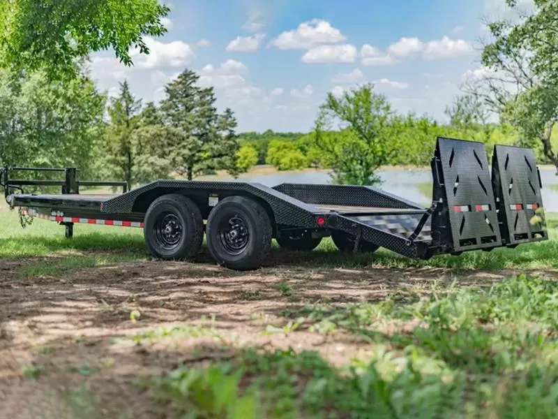 Iron Bull 7x20  14K  Equipment Trailer - ETB - Rampage Ramps