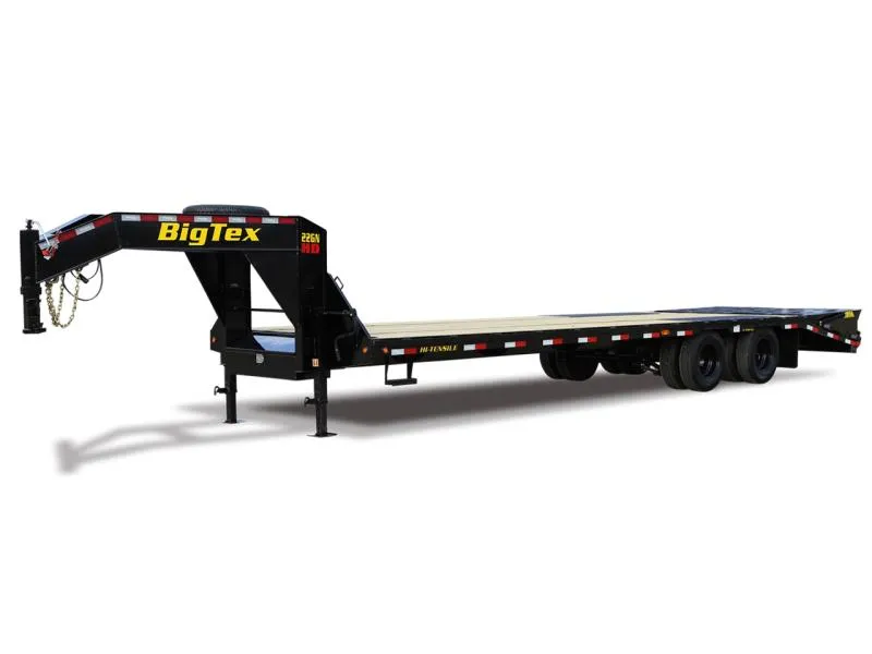 Big Tex 22 GN 25+5  20K Mega Ramp Gooseneck Flatbed Trailer 22GN
