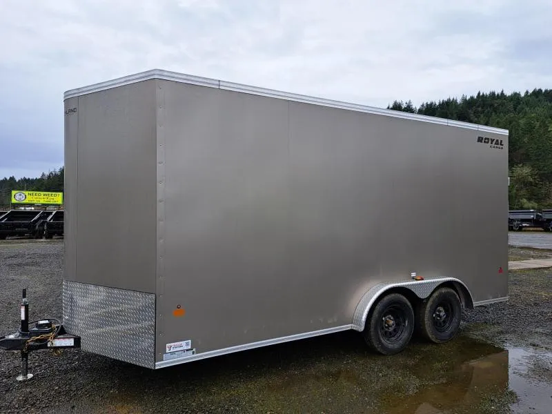 Southland 7.5 x 16 +2 V-Nose 7K Cargo Trailer with Rear Ramp Door