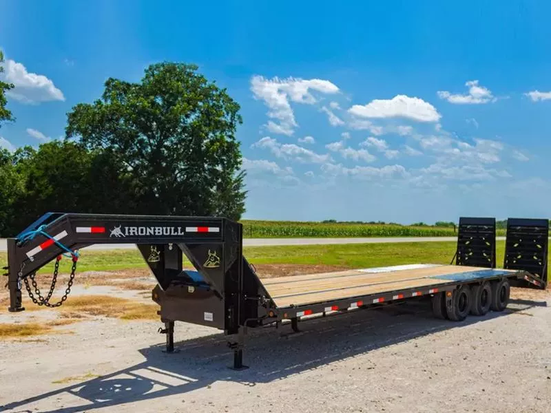Iron Bull 8.5x25 22K Gooseneck Equipment Trailer (DOE) - FLG