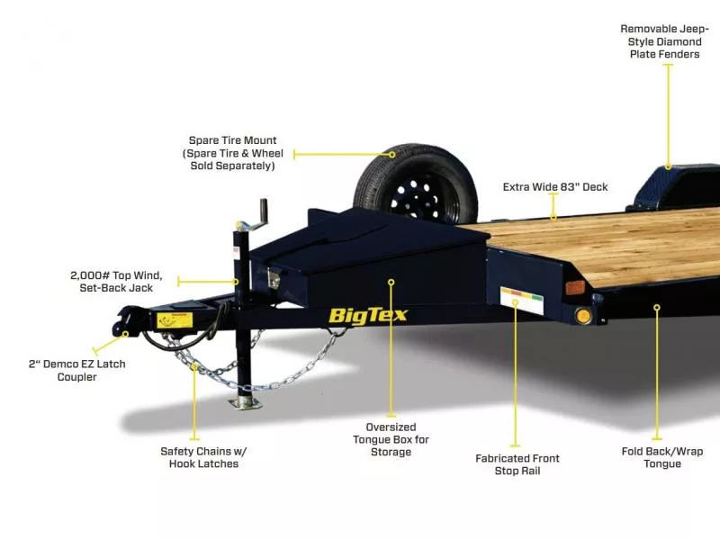 new Car Haulers / Racing Trailers Big Tex Trailers  for sale, in The Dalles, OR Thumbnail 7