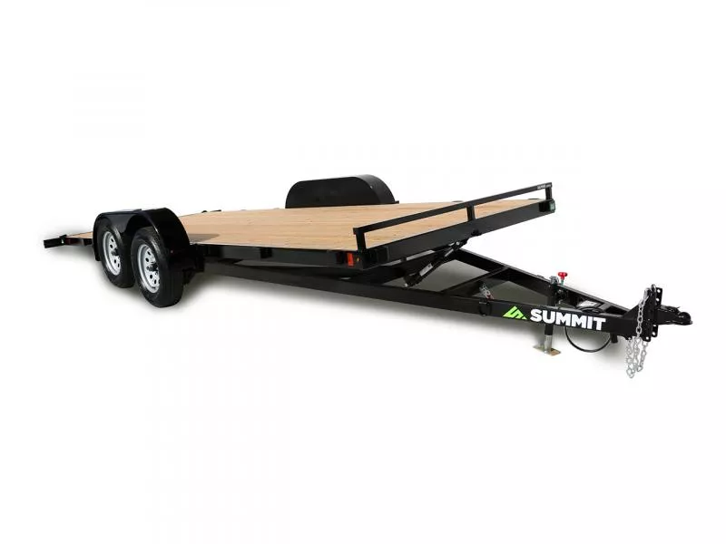 Summit 7x16  7K Full Tilt Deck Trailer - Alpine - Removable Fenders