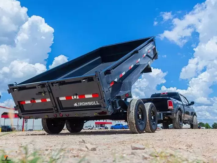 7 Inch Bull Iron Bull 7x14 14K DWB Dump Trailer - 8 inch I-Beam - DWB in Spokane ...