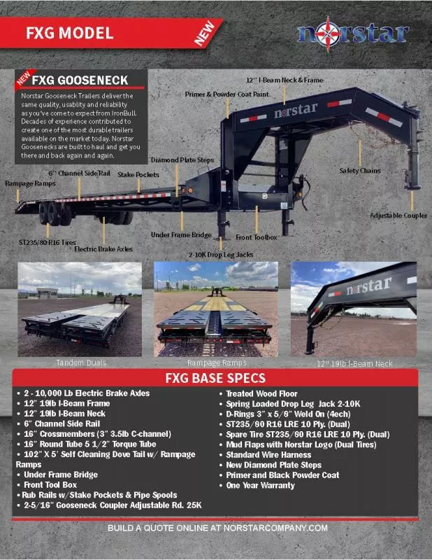 new Equipment / Flatbed Trailers Iron Bull Trailers  for sale, in Woodland, WA Thumbnail 2