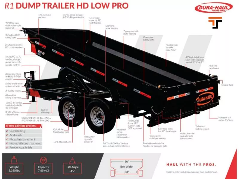 new Dump Trailers Dura-Haul  for sale, in Madras, OR Thumbnail 9