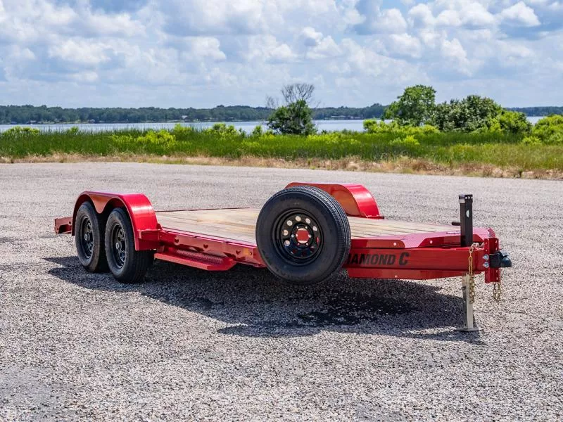 Diamond C 7 x 20 7K Car Hauler Upgraded GVWR Package