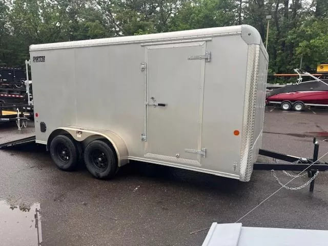 2025 Car Mate 7x14 Sportster 7k Cargo Trailer with Ramp Door 2029057