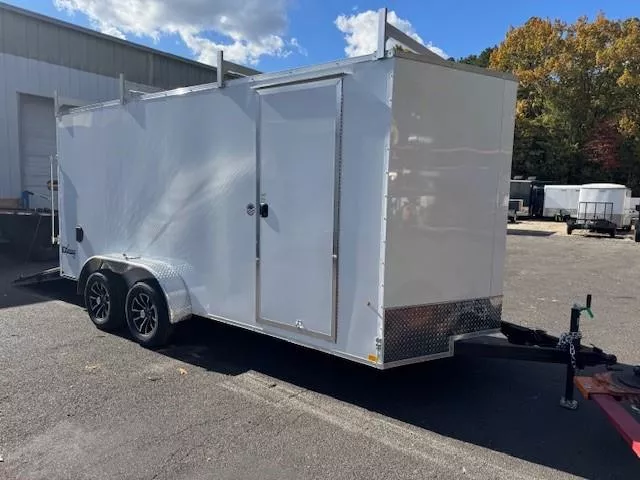 2026 Cargo Express 7X16 V-nose Tandem Cargo / Enclosed Trailer W 6" Add'l Ht2029282
