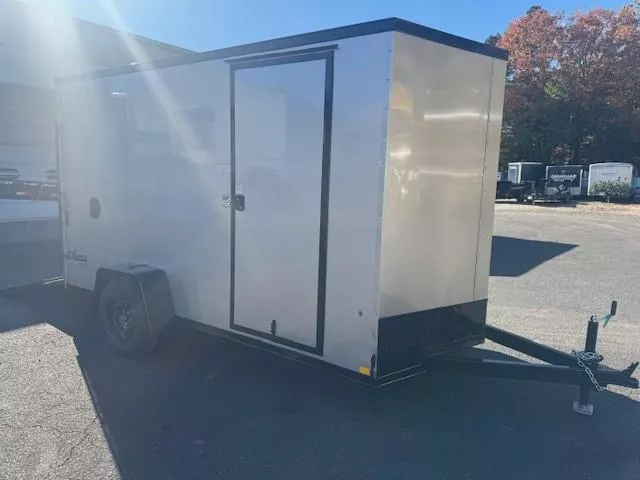 2026 Cargo Express 6x12 Enclosed Trailer with Ramp Door with 6" Add'l Ht & Black Out Package 2029293