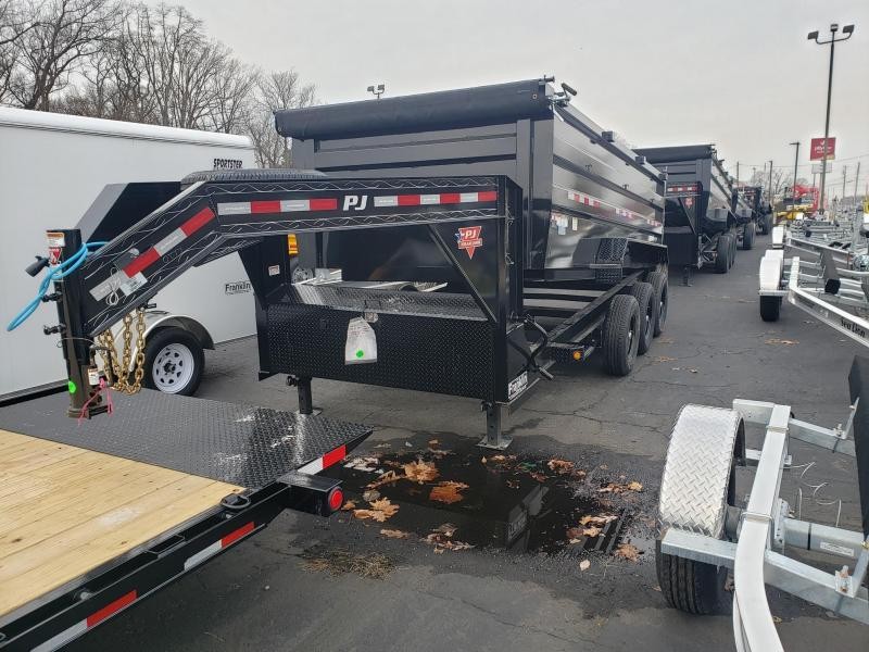 2022 PJ Trailers 83" x 16' 21K Gooseneck Low-Pro High Side Tri-Axle Dump (DM) Dump Trailer 2025195 2022 PJ Trailers 83" x 16' 21K Gooseneck Low-Pro High Side Tri-Axle Dump (DM) Dump Trailer 2025195