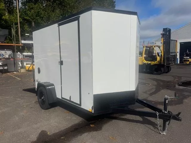 2026 Cargo Express 6x10 Cargo Trailer with Ramp Door w 6"Add'l Ht & Black Out Package2029260