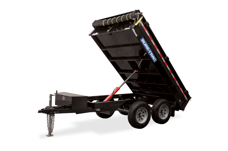 2021 Sure-Trac 6 X 10 SD Deckover Dump Trailer 10K Sin 2023003 2021 Sure-Trac 6 X 10 SD Deckover Dump Trailer 10K Sin 2023003