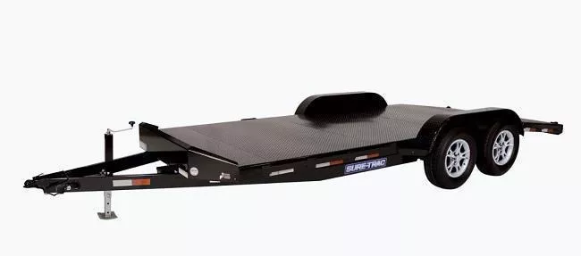 2025 Sure-Trac 7 x 20 10K Open Steel Deck Car Trailer 2029130