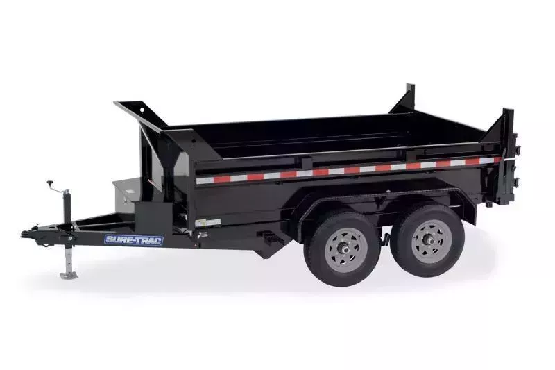 2026 Sure-Trac 6 x 10 SD Low Profile Dump Trailer 10K Single Ram 2029308