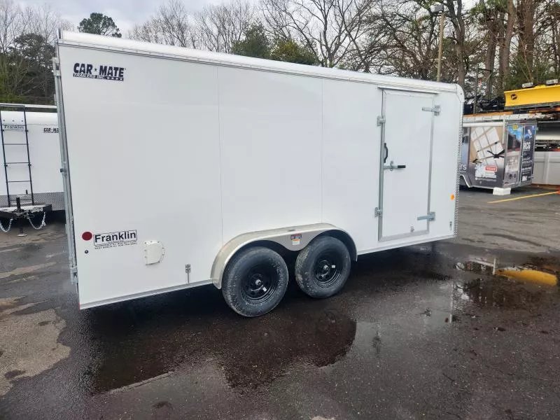 2026 Car Mate 7x16 HD Cargo / Enclosed Trailer W/ 6" Add'l Ht 2029420