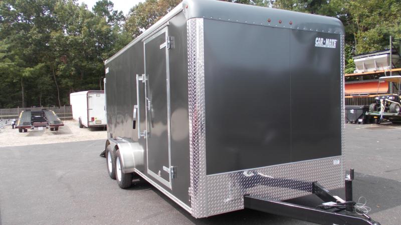 2021 Car Mate Trailers 7 X 16 Tandem Axle Custom Enclosed Cargo Trailer w/ 6" Additional Height 2022856 2021 Car Mate Trailers 7 X 16 Tandem Axle Custom Enclosed Cargo Trailer w/ 6" Additional Height 2022856