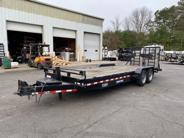 USED 2018 7X22 16K EQUIPMENT HAULER W/ RAMPS USED 2018 7X22 16K EQUIPMENT HAULER W/ RAMPS