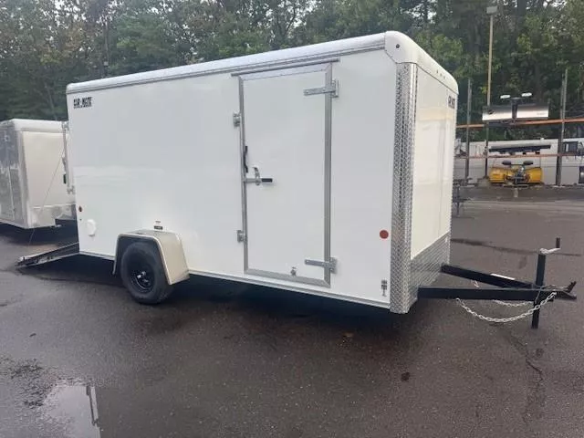 2026 Car Mate 6x14 Cargo Trailer with Ramp Door and 6" Addt'l Height 2029189