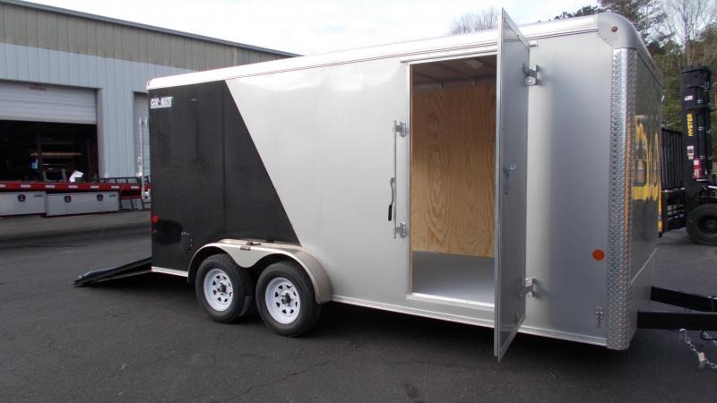 2021 Car Mate 7x16 Enclosed Cargo Trailer with 6" Addt'l Height 2023303 2021 Car Mate 7x16 Enclosed Cargo Trailer with 6" Addt'l Height 2023303