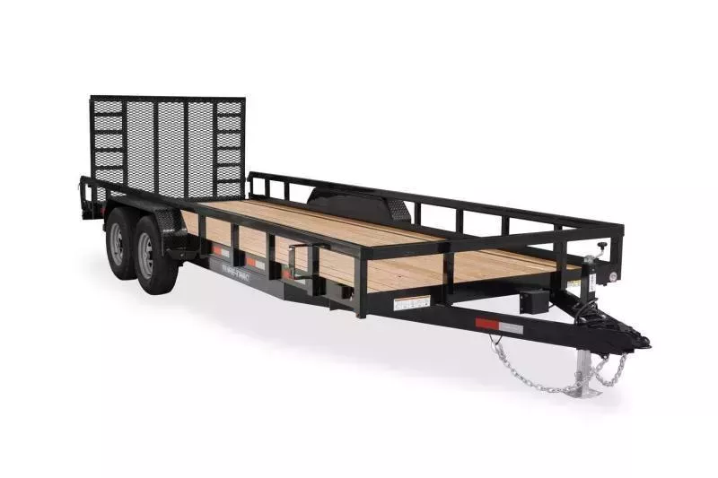 2026 Sure-Trac 7 x 18 Tube Top Utility Trailer  10K Tandem 2029238