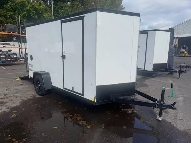 2026 Cargo Express 6x12 Enclosed Trailer with Ramp Door W/ Black Out Package 2029261