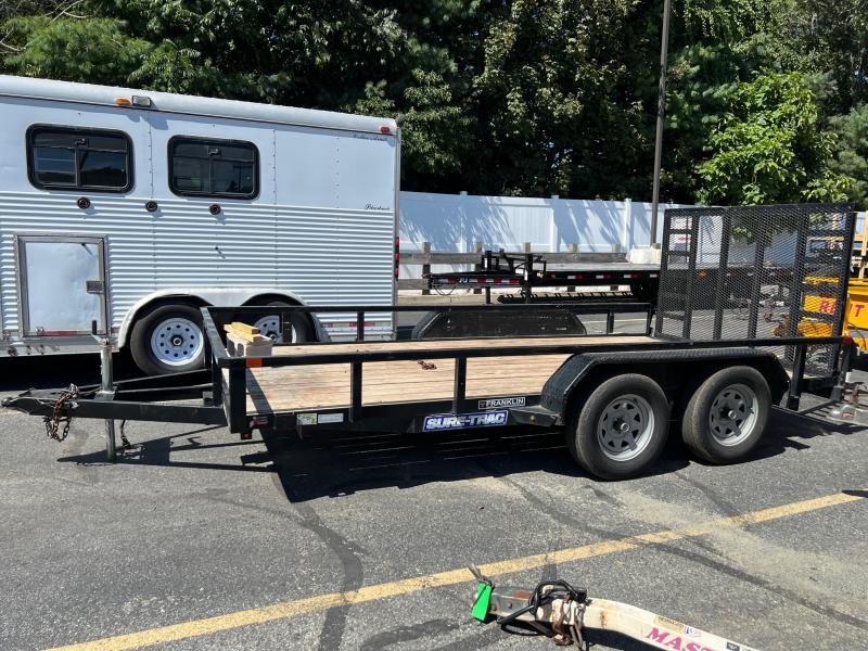 2023 Sure-Trac Used 7X14 7k Utility Trailer 2026521 2023 Sure-Trac Used 7X14 7k Utility Trailer 2026521
