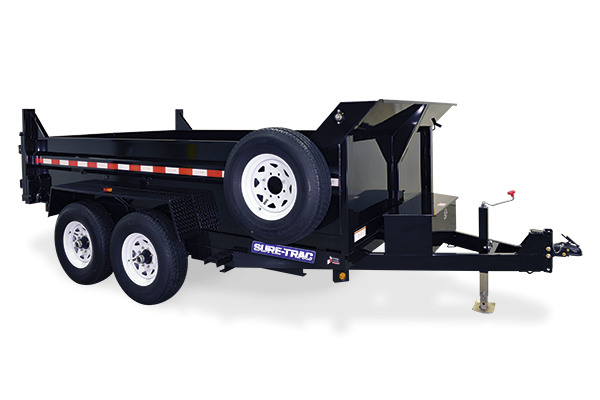 2021 Sure-Trac 82 IN x 12 12K Low Profile Dump Trailer 2024357 2021 Sure-Trac 82 IN x 12 12K Low Profile Dump Trailer 2024357