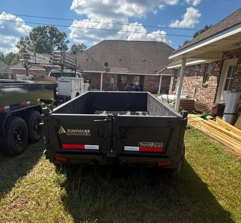 2023 RawMaxx SD dump trailer 5x10