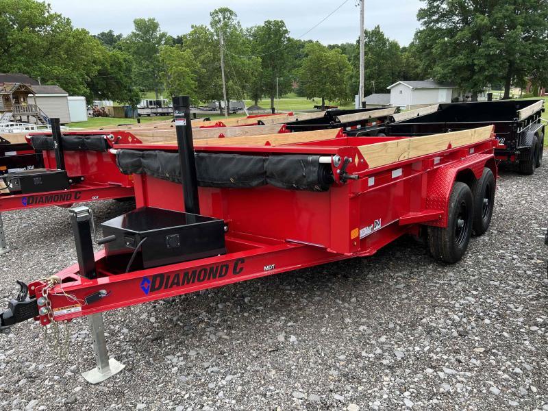 2022 Diamond C Trailers MDT206 12X77 Dump Trailer 2022 Diamond C Trailers MDT206 12X77 Dump Trailer
