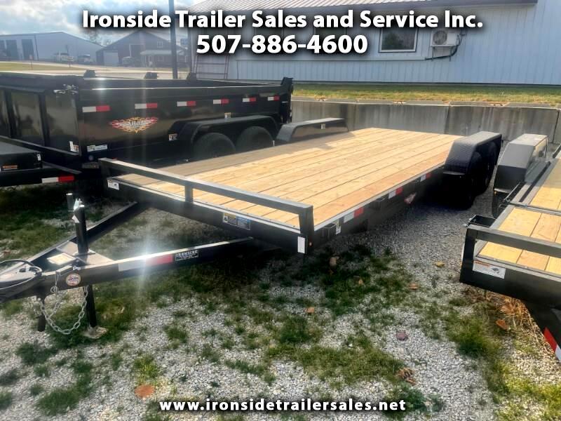H&H 82"x18'+2' Car Trailer