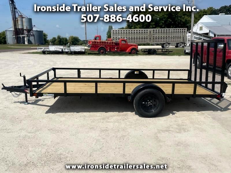 H&H 82"x14' Steel Utility Trailer