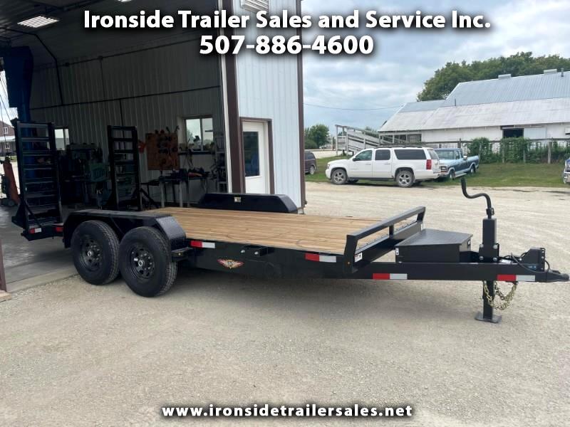 H&H 82"x14'+2' Industrial Equipment Trailer