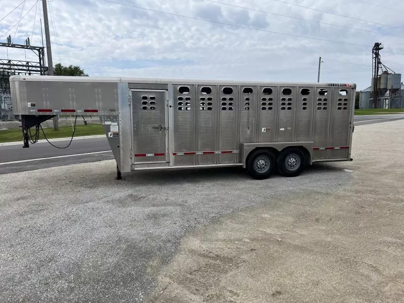 2015 Wilson Trailer Company PSGN-20 Stock / Stock Combo Trailer