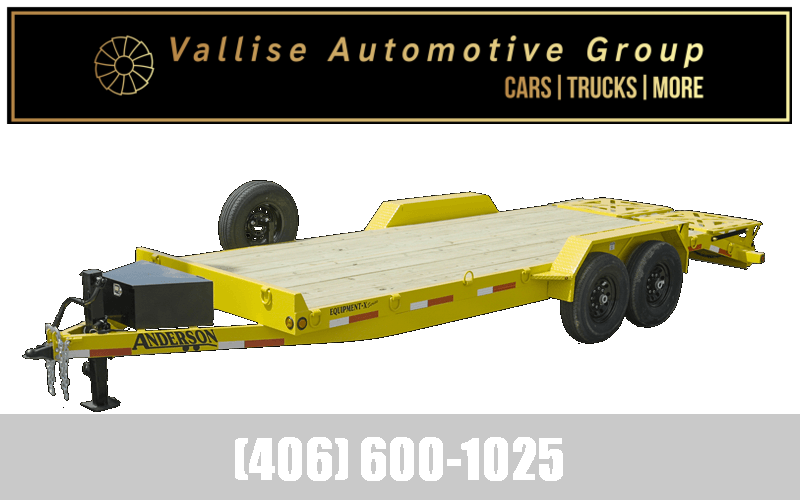 2022 Anderson Manufacturing 720EQX7T Equipment Trailer 2022 Anderson Manufacturing 720EQX7T Equipment Trailer