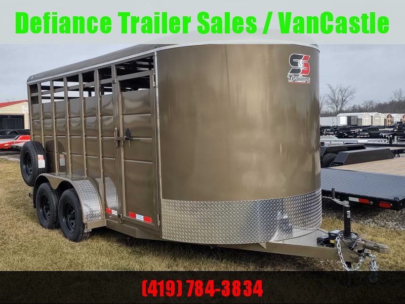 2023 S&S Manufacturing 6-8 LIVESTOCK BUMPER 6.8X16 Truck Boxes (Livestock and Dog) 2023 S&S Manufacturing 6-8 LIVESTOCK BUMPER 6.8X16 Truck Boxes (Livestock and Dog)