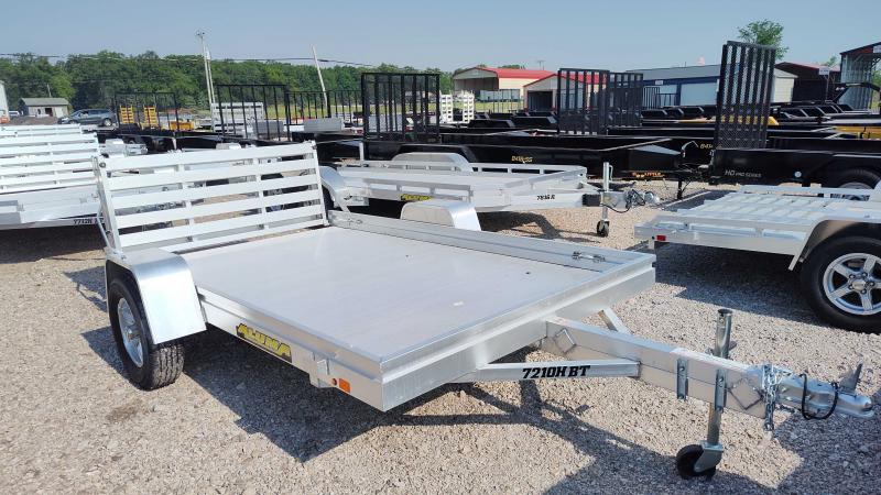 2023 Aluma 7210H  6' x 10' Aluminum Utility Trailer
