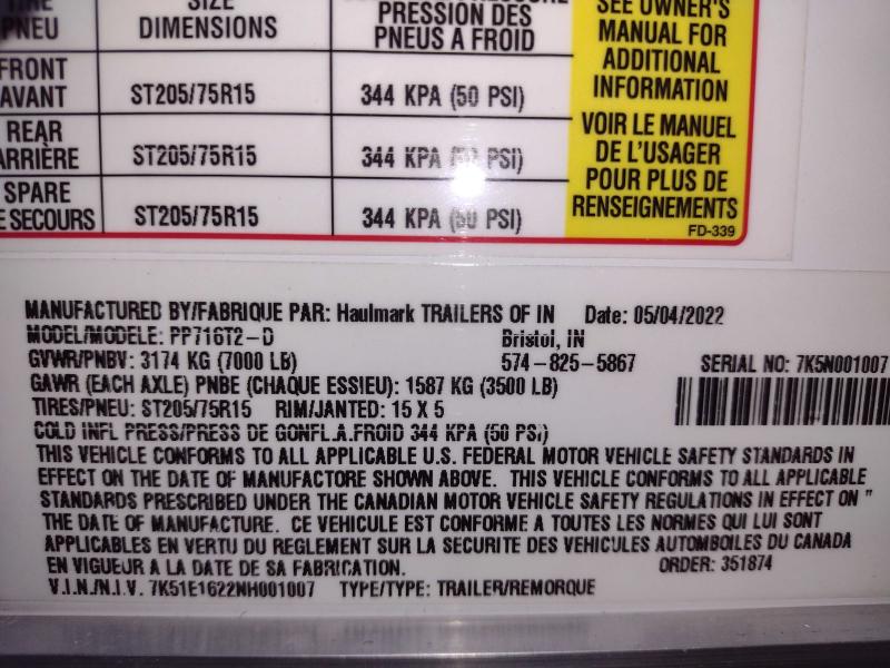 new Cargo (Enclosed) Trailers Haulmark Passport for sale, in Defiance, OH Thumbnail 10