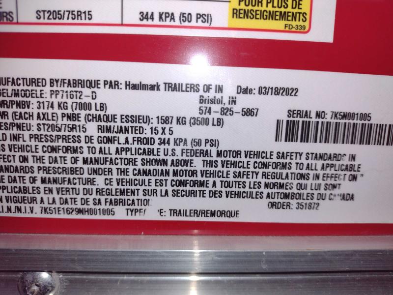 new Cargo (Enclosed) Trailers Haulmark Passport for sale, in Defiance, OH Thumbnail 10