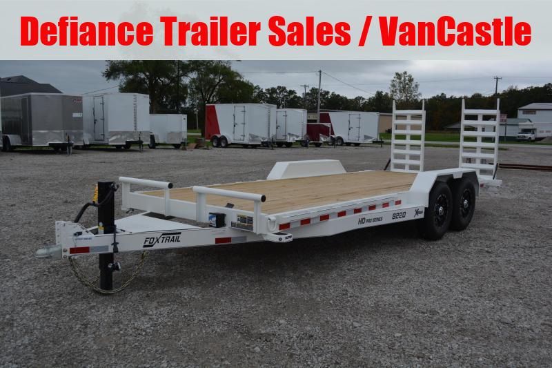 2022 Fox Trail 82' Wide 14000 lbs GVWR 20' Equipment Trailer in
