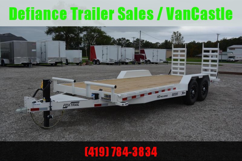 2022 Fox Trail 82' Wide 14000 lbs GVWR 20' Equipment Trailer 2022 Fox Trail 82' Wide 14000 lbs GVWR 20' Equipment Trailer