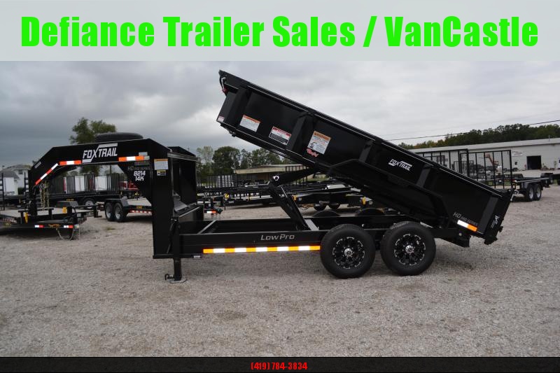 2022 Fox Trail 8200 Series 82" Wide Tandem Axle 14' Dump Trailer 2022 Fox Trail 8200 Series 82" Wide Tandem Axle 14' Dump Trailer