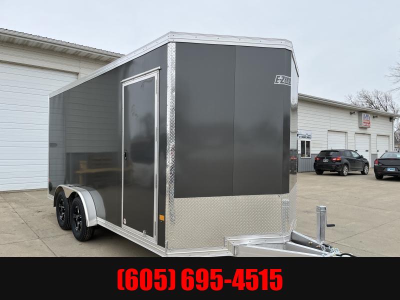 2023 ALCOM 7.5 X 16 ALUMINUM Cargo / Enclosed Trailer