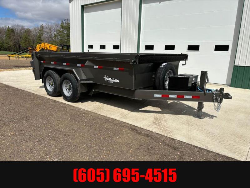 2025 H & W 14' DUMP TRAILER 1713539718