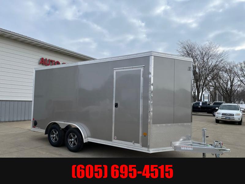 2023 ALCOM 7.5 X 16 ALUMINUM Cargo / Enclosed Trailer