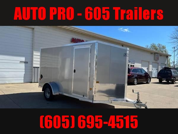 2022 ALCOM 6X12 ALUMINUM FRAME HAIL DAMAGE Cargo / Enclosed Trailer 2022 ALCOM 6X12 ALUMINUM FRAME HAIL DAMAGE Cargo / Enclosed Trailer